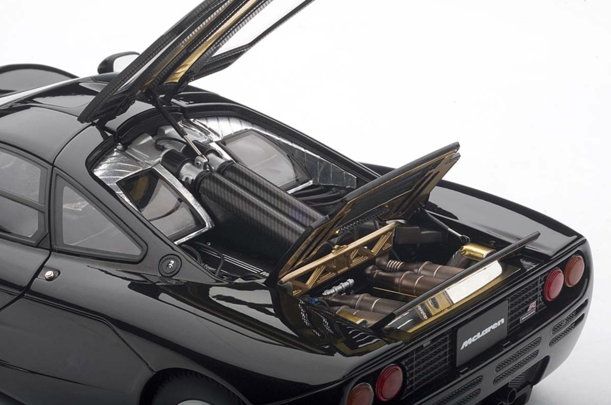 SUPER RARE* Autoart 1/18 Mclaren F1 Jet Black Metallic | eBay