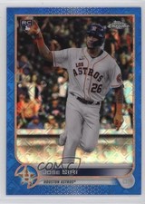 2022 Topps Chrome Logofractor Edition Blue Refractor 60/150 Jose Siri #9 w5p