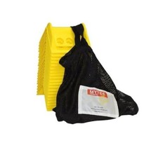 20 Pack 4" Edge Protectors for Flatbed Trucks with Carrying 20 - Pack Yellow
