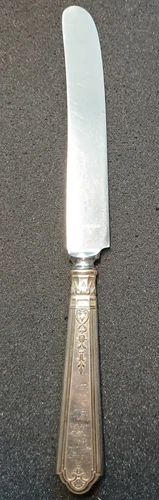 Gorham Princess Patricia Sterling Silver Dinner Knife 9 1/2" No Monogram