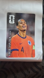 PANINI UPDATE ETIQUETTE STICKERS WORLD CUP USA 2026 COCA COLA VIRGIL VAN DIJK