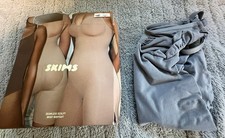 New SKIMS Seamless Sculpt Brief Bodysuit – Size Medium – Pacific (Gray)