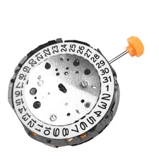 Quartz Movement 6 Hands Date at 3 With Battery For Japan Miyota JS16 Parts y