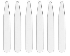 20 Count 2.2" 2.5" 2.7" 3" Inch Metal Collar Stays Stainless Steel 2.5"