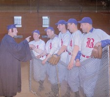 Jim Tobin-masi-salvo Lefty Gomez-stengel-colorColorized 8x10 Print-FREE SHIPPING