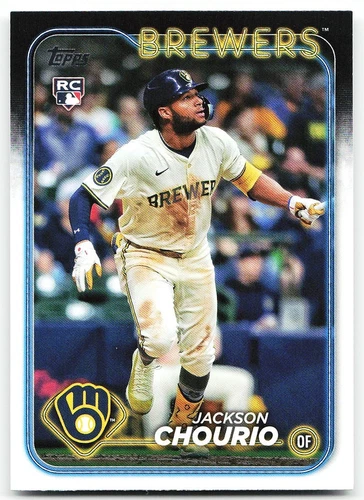 🔥 2024 Topps Update #US240 Jackson Chourio Rookie