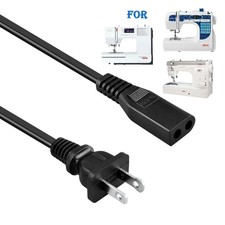 Power Cord For Janome MC6600, MC6600P, MC7700QCP, MC8000