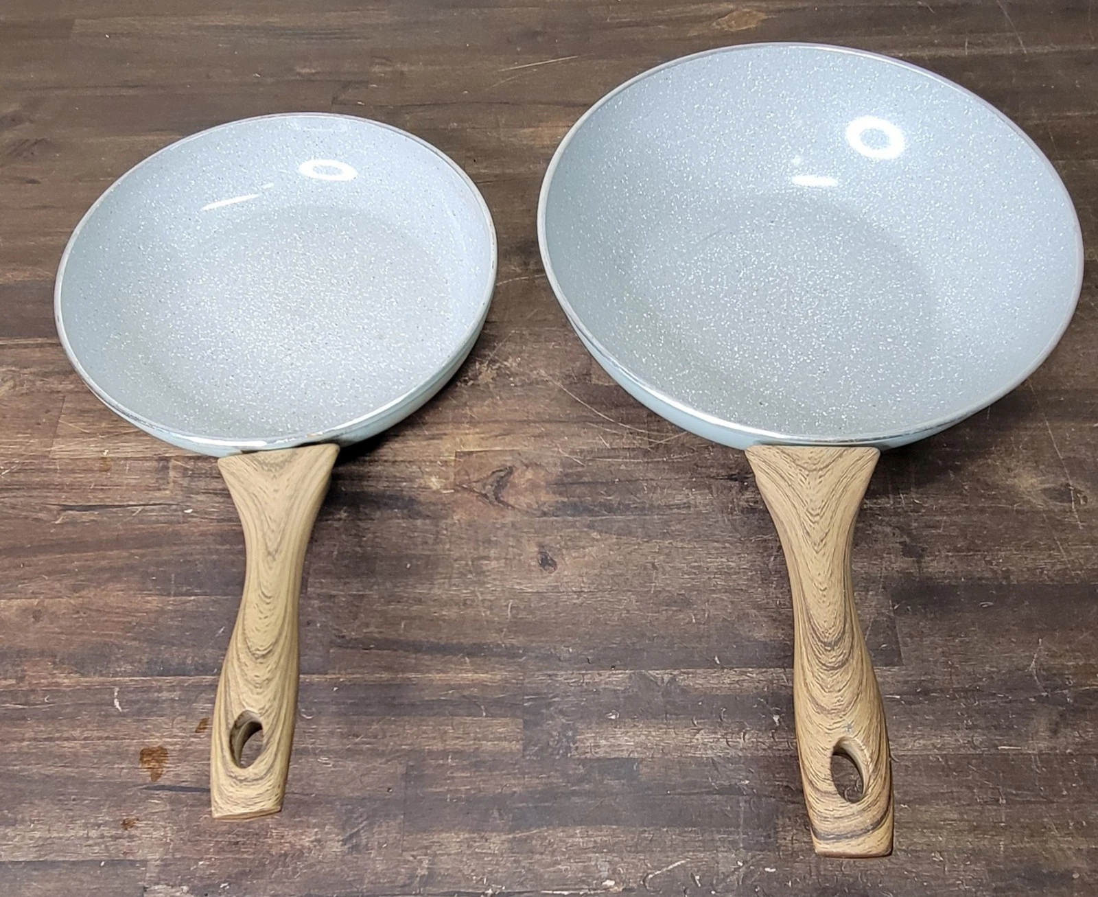 Masterclass Frying Pan Skillet Nonstick Ceramic Coating 11"/9" Premium Cookware
Opens in a new windo
