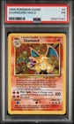1999 POKEMON BASE SET UNLIMITED #4 CHARIZARD-HOLO PSA 1