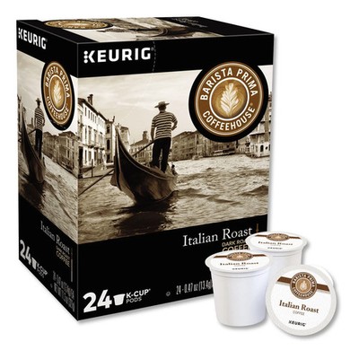 New Barista Prima Coffeehouse 8500CT K-Cups Coffee Pack - Italian Roast (96/CT)