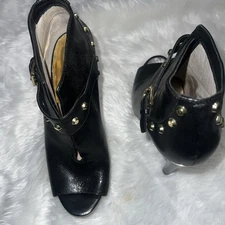 Michael Kors  5” High Heel Style Peep Hole Ankle Boot Size8M