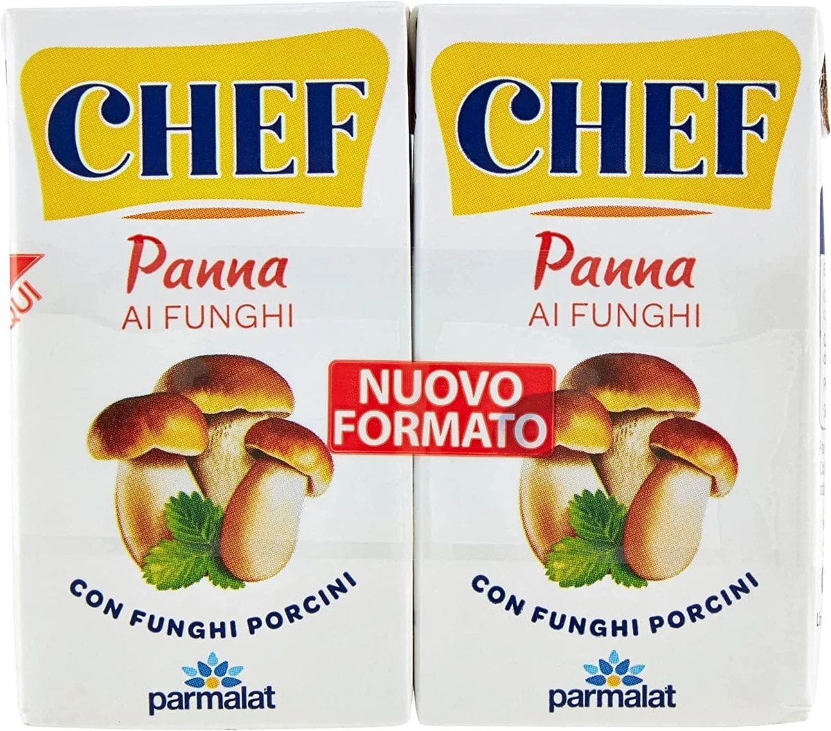 Parmalat Panna Chef Pilz-Kochsahne mit Steinpilzen, 20 Packungen, 2x125 g+Polpa