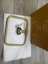 Swiss Madison SM-TR00 Avallon 6-7/8" Wall Mounted Towel Ring - Gold