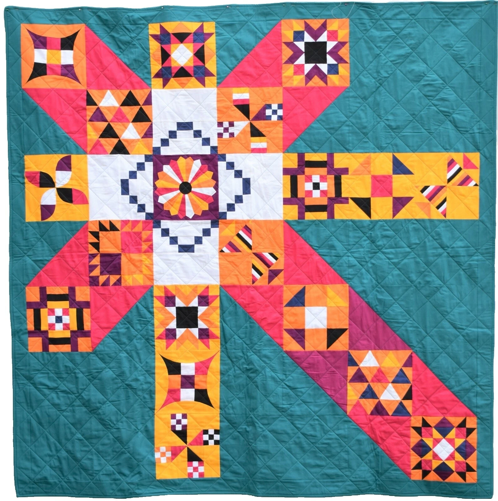 Abstract Handcrafted Quilts