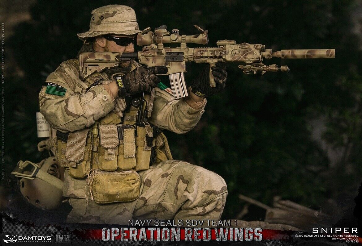 シャナナミルNAVY SEALs 5ポケット特別モデル DAMTOYS 78085 NAVY SEALS SDV TEAM 1 Sniper Operation Red