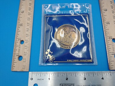 Vintage Walt Disney Productions World Magic Kingdom Metal Token