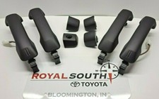 Toyota Tundra 2020-2021 Flat Black 4 Door Smart Entry Handle Kit Genuine OE OEM