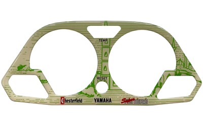 YAMAHA XTZ 750 SUPER TENERE (88-96) CLOCKS DECALS STICKERS EMBLEM
