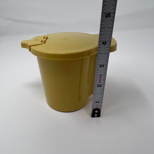 Vintage Tupperware Creamer Harvest Gold with Lid and Pour Spout 574-3 - Picture 9 of 10