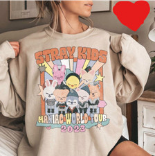 Stray Kids Zoo Sweatshirt, Stray Kids 2023 Maniac World Tour Sweatshirt
