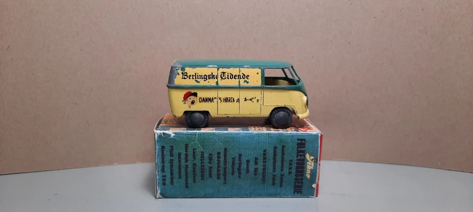 TEKNO de DINAMARCA VW VOLKSWAGEN VAN BERLINGSKE DIDENDE 413 coche de colección 1/43 Foto 4 de 4