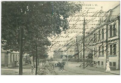 GERMANY.n°29040.BECKUM I W.ALLEESTRASSE
