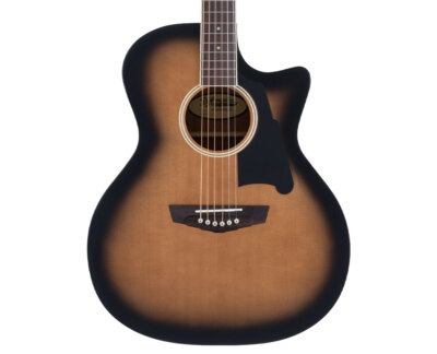 D'Angelico Premier Gramercy A/E Guitar - Aged Burst