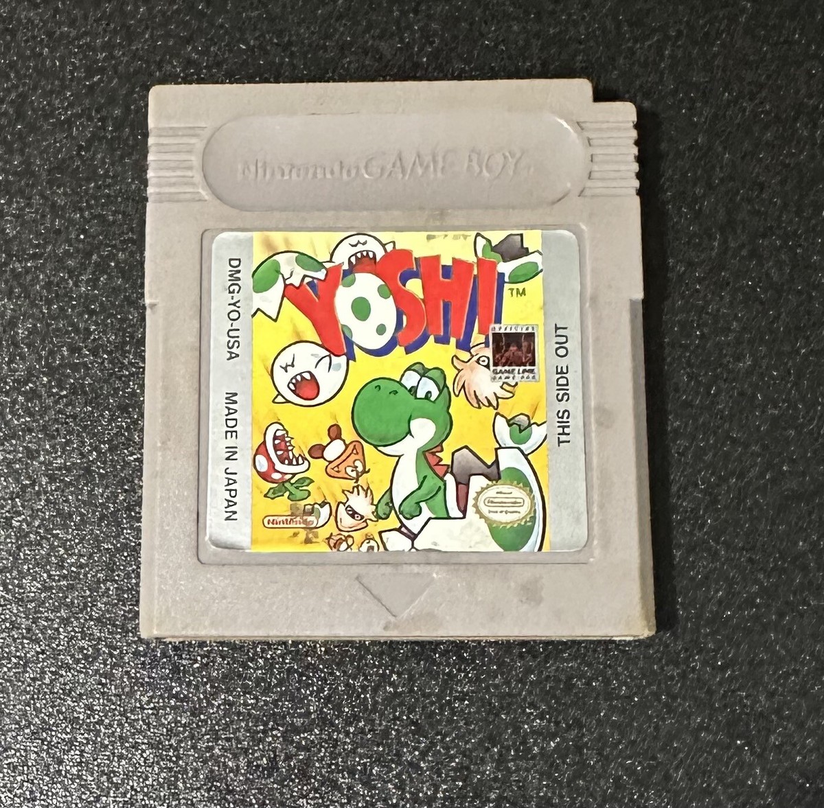 Yoshi (Nintendo Game Boy, 1992) AUTHENTIC TESTED VG Condition FAST