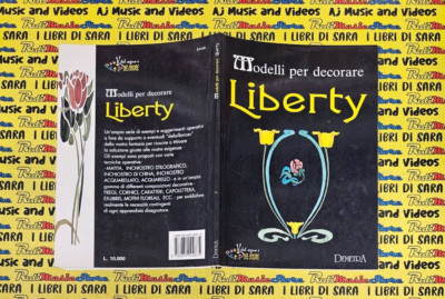 Book Book LIBERTY-Modelle zur Dekoration von TEODERICO BATTAGLINI 1997 DEMETRA (L36)