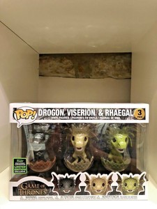 drogon viserion rhaegal funko