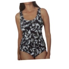 HURLEY LADIES ONE PIECE UPF 50 SWIMSUIT MD NWT