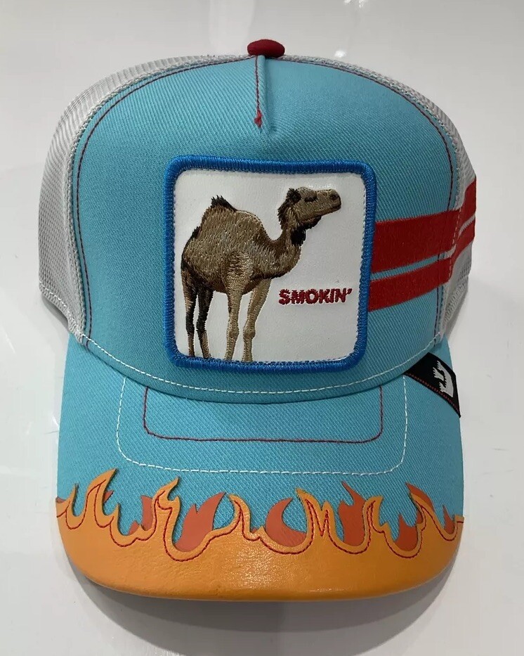 Goorin Bros The Farm Smokin' Camel Trucker Hat New With Tag