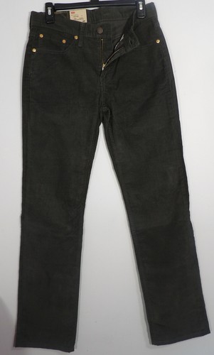 Levis 514 Mens Green Straight Slim Fit 