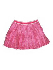 Big Kid Girl Lilly Pulitzer Silk Pink Rose Pleated Ric Rac Dress Skirt Size 14