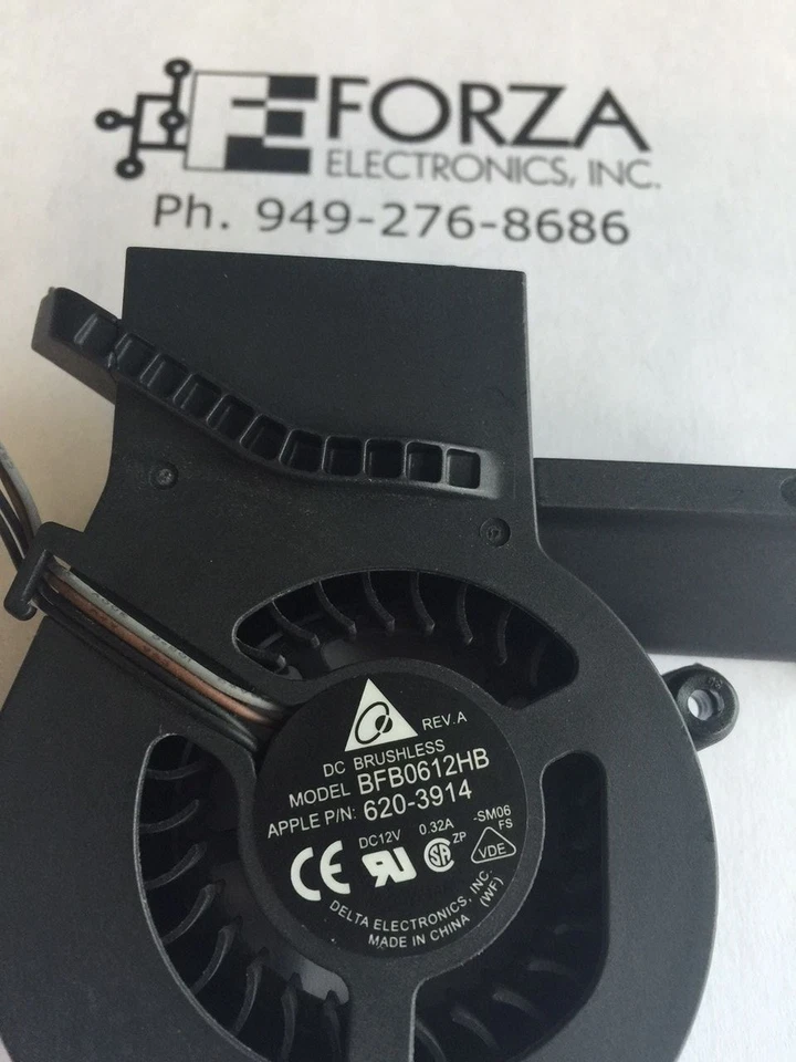 Apple iMac A1224 Cooling Fan 620-3914 BFB0612HB - Image 2 of 3