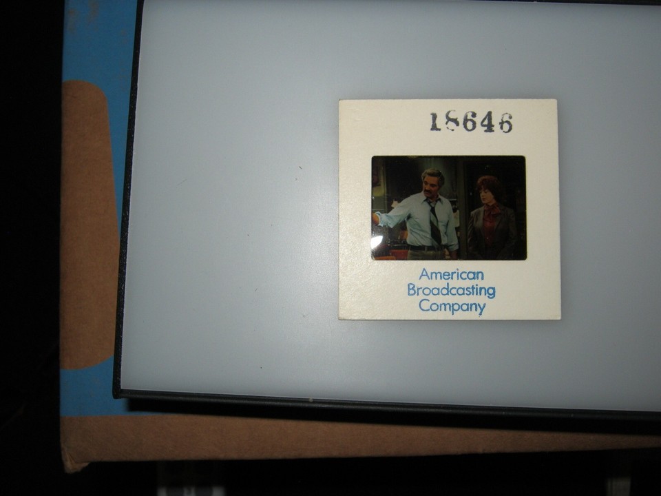 Orig BARNEY MILLER 35mm STAMPED ABC Studio Prod Slide 5 HAL LINDEN ...