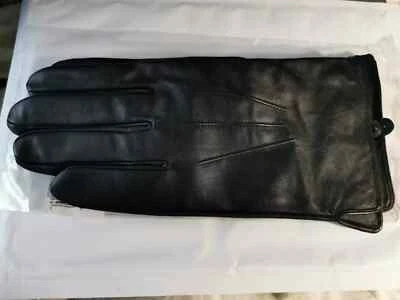 Jasmine Silk Mens Classic Leather Gloves XL Cashmere Lined