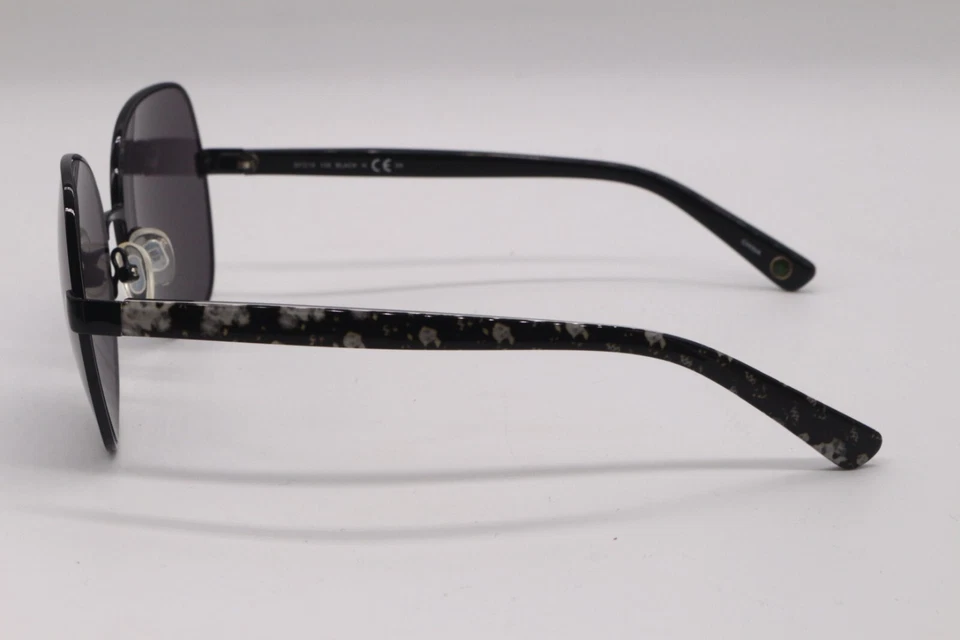 GAFAS DE SOL CB 506 NEGRAS BLANCAS FLORES MARIPOSA MONTURAS AUTÉNTICAS SIN MARCA 57-15 Foto 3 de 4