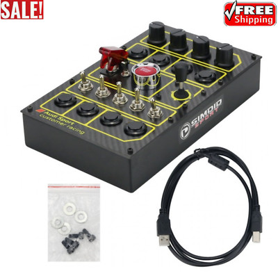 SIMDID D30 Button Box Sim Racing Aodi Sport for Simagic Thrustmaster Fanatec