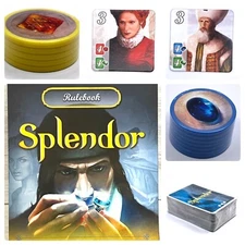 Splendor Game Replacement Pieces Cards, Tokens, Rules - Set or Individual UPick