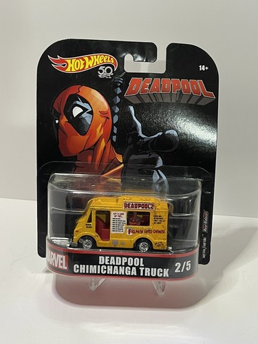 Hot Wheels Retro Entertainment Deadpool Chimichanga Truck NIP