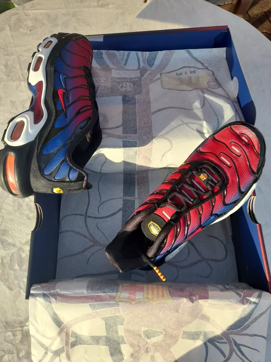 Size 9,5 - Nike Air Max Plus x Patta x FC Barcelona Size 9,5 - Nike Air Max Plus x Patta x FC Barcelona