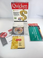 Quicken Deluxe 98 for vintage Macintosh only 1997 program CD software