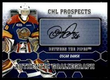 2012-13 ITG Between the Pipes Goaliegraphs Oscar Dansk Auto #A-OD