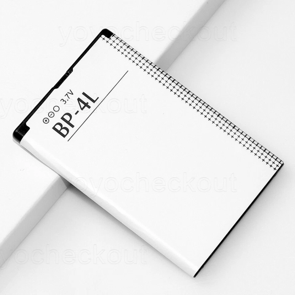 Batería de reemplazo BP-4L de 2 piezas para Nokia N810 E6-00 6650 6760 E71 3G Foto 3 de 4