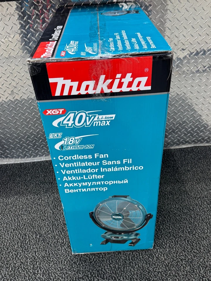 Makita CF003GZ 40V MAX XGT Velocidad Variable Inalámbrico 17‐3/4 pulgadas Ventilador (solo herramienta) Foto 3 de 4