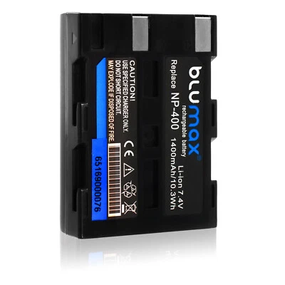 Blumax Akku passend für Minolta NP-400 A SWEET A-5 A-7 Digital 1400 mAh (7,4V)