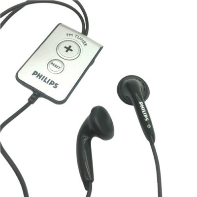 Philips Classic Vintage AE500 FM TUNER Earbuds Headphones -3.5mm
