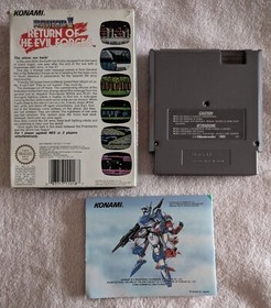 PROBOTECTOR II 2 RETURN OF THE EVIL FORCES NINTENDO NES COMPLETE UK PAL KONAMI