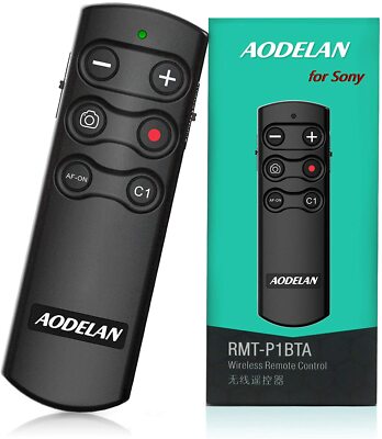 RMT-P1BTA Wireless Remote Control for Sony A6700 ZV-E10 A7IV